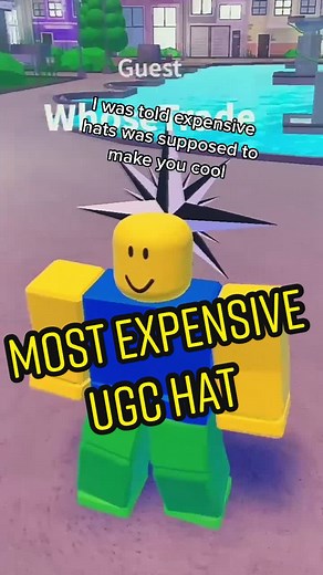 I Spent 10,000 Robux on the Most Expensive UGC Hat