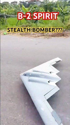 Unbelievable RC B-2 Spirit Stealth Bomber