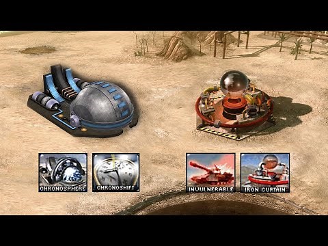 Red Alert 2: [YR] - 10 Creative Iron Curtain & Chronosphere Combinations!