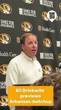 Eli Drinkwitz has #Mizzou looking ahead to the Battle Line Rivalry against Arkansas.