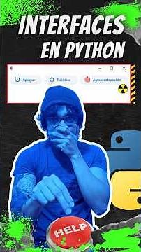 Create user interfaces with Python. #python #programming #pythonprogramming