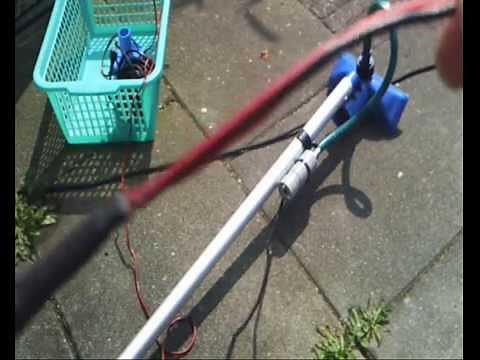 DIY cheap and easy "homemade" Intex pool vacuum cleaner: Swimming pool quick tip tutorial..