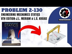 Problem 2.130 | Engineering Mechanics Statics | ENG-MCH ANSWERS