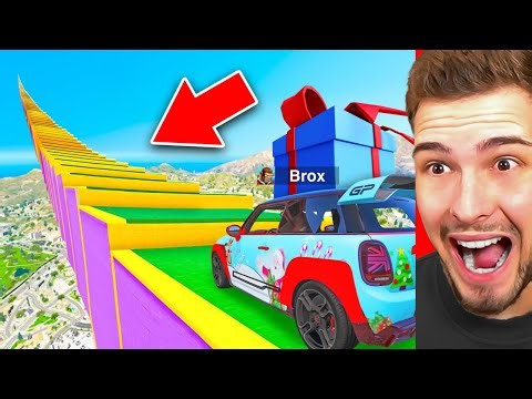 EINZIGARTIGE WEIHNACHTS AUTOS vs. LÜCKEN PARKOUR! (GTA 5)