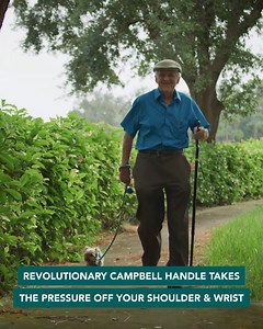 Campbell Posture Cane will have you more perfectly balanced, safe, secure, and more comfortable when you walk. Order today: https://www.campbellcane.com/?mid=10608835 | As Seen On TV