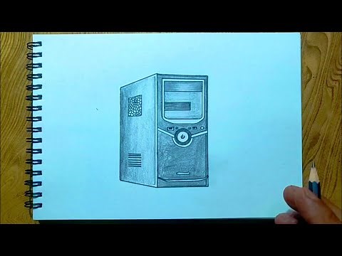 CPU drawing/How to draw computer device CPU drawing