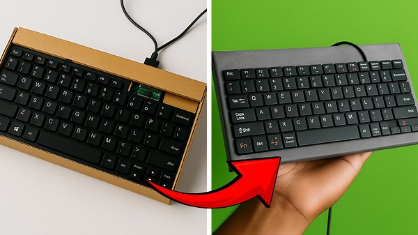 100% Working Cardboard Keyboard | DIY Functional Keyboard at Home