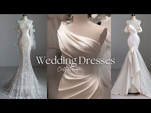 Wedding Dress Styles for 2025 | A-Line, Mermaid, High Neck & More Stunning Bridal Looks