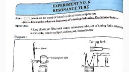 Resonance Tube.pdf - Physics - Notes - Teachmint