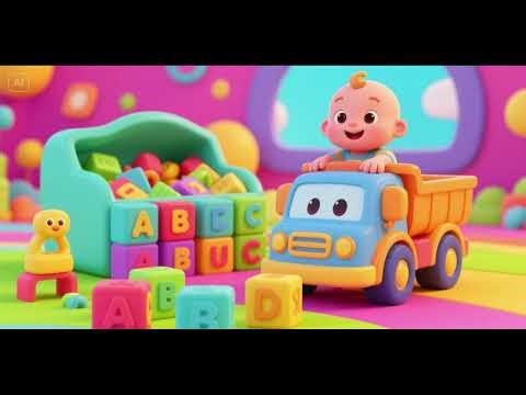 Baby Truck’s ABC Toy Treasure | Alphabet Song for Kids | Nursery Rhymes & Learning Songs