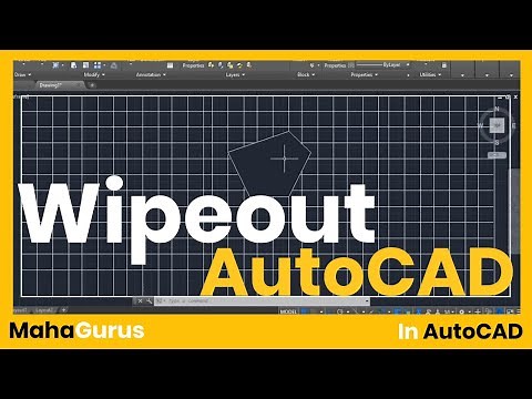 AutoCAD Wipeout Command Complete Tutorial- How to Wipeout in Autocad Tutorial
