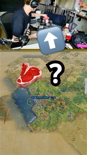 COOKING STEAK while PLAYING CIV?! #civ6 #civilization6