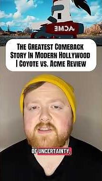 The Greatest Comeback Story in Modern Hollywood | Coyote vs. Acme Review