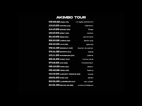 ZIAK - AKIMBO TOUR
