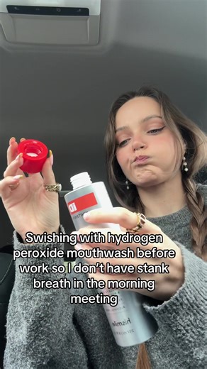 Hydrogen Peroxide Mouthwash Life Hack for Fresh Breath