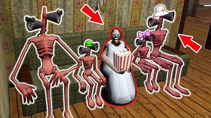 Granny vs Siren Head Family - funny horror animation parody (part 28) | Funny Horror Animation