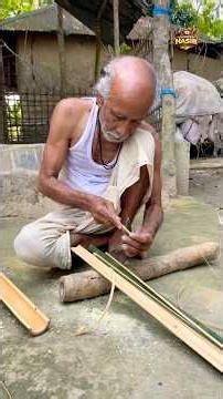 Amazing Bamboo Basket Making Process | Complete Step-by-Step Guide.!😱#foryou