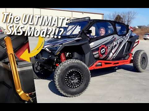Handbrake in a Polaris RZR!