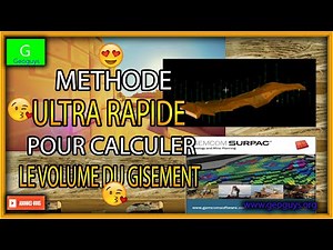 [TUTO DE SURPAC] ⏩COMMENT calculer RAPIDEMENT le VOLUME d'un GISEMENT