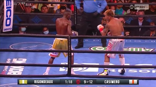 カシメロ 対 リゴンドー