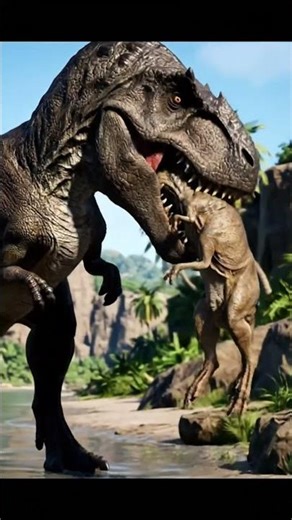 bait] All carnivorous dinosaurs preying on Homalocephale!