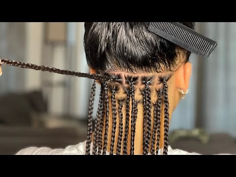 Detailed Knotless Box Braids Tutorial On FINE Hair | How To Grip The Root | #Knotlessboxbraids