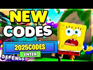 ⚠️ *NEW* UPDATE 30 CODES IN SPONGEBOB TOWER DEFENSE | Roblox Spongebob Tower Defense Codes 2025
