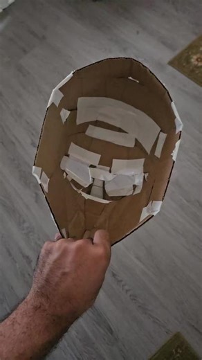 I don't think Rubio likes this one too much 😬👺 #demon #mask #art #papermache #sculpture #diy #cardboard #demonmask #fypシ #fyp