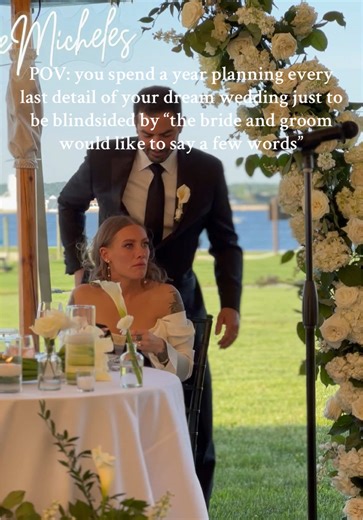 Shocking Wedding Speech Caught Guests Off Guard