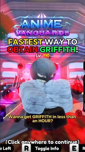 Fastest Way to Get GRIFFITH in Anime Vanguards!