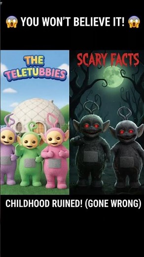 The DARK Secret Behind The Teletubbies Will RUIN You 😱 #shorts