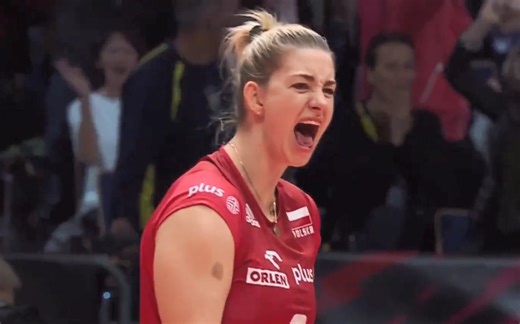 【女排人物】波兰接应“大白”斯蒂夏克2022年世锦赛集锦