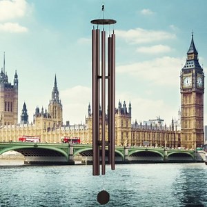 Lambright Ultimate Series Wind Chimes, Terra Finish (82" Big Ben)