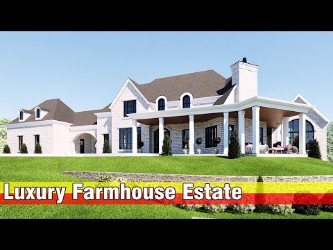 Luxury Modern Farmhouse on a Slope