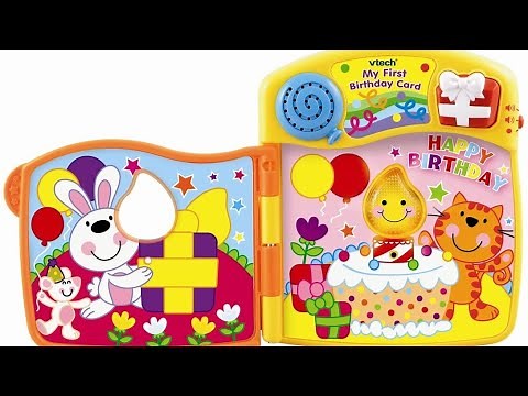 Vtech My First Birthday Card
