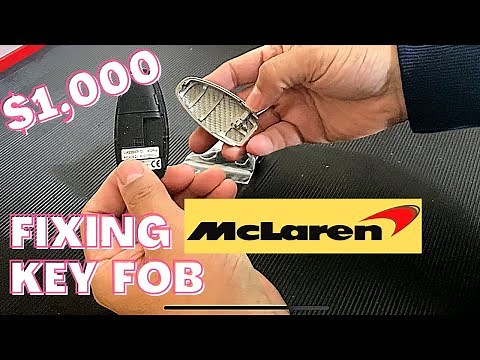 How to Fix McLaren Key Fob and or Replace Battery