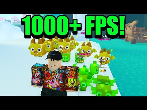 *NEW* How to REDUCE LAG (+1000 FPS) | Roblox Pet Simulator X
