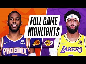 SUNS at LAKERS | NBA PRESEASON FULL GAME HIGHLIGHTS | October 10, 2021