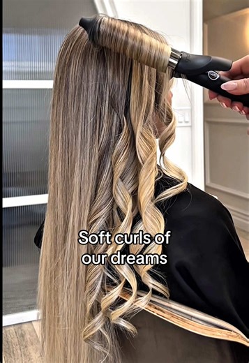 Create Perfect Soft Curls with GHD Curling Iron