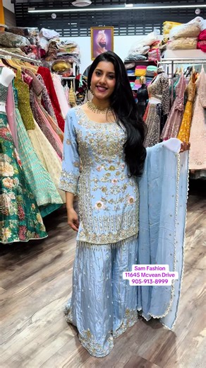 Sam Fashion and Designers, 📍11645 Mcvean Drive, 905-913-8999. #handworksuit #suits #bridalsuit #shararasuit #shararasuits