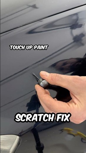 How to fix scratches on car