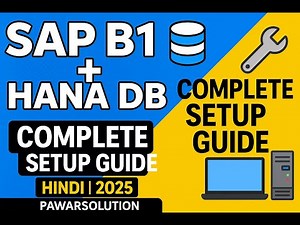 SAP B1 Installation Full Tutorial | HANA Database Step-by-Step Guide in Hindi