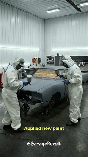 Rust to Glory 🔥 1970 Plymouth Roadrunner Full Restoration #shorts