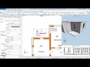 Allplan_04_Balcony-Loggia, Doors, Rendering Maxon Cineware or Realtime_Allplan_Levchenko O.V.