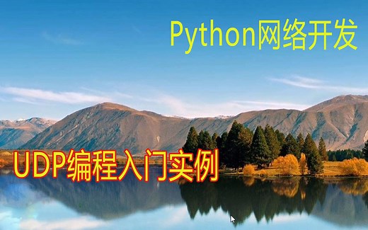 Python网络开发：UDP编程入门实例