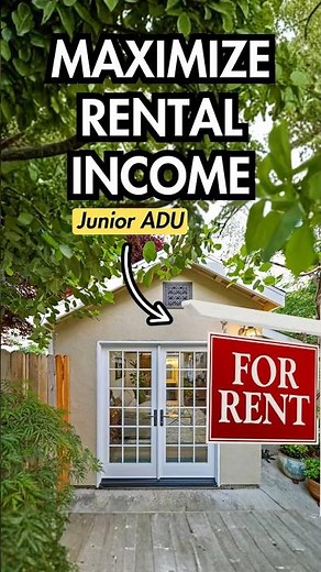 Turn Your Garage into TWO Rentals?! 😱 | ADU + Junior ADU Explained #shorts