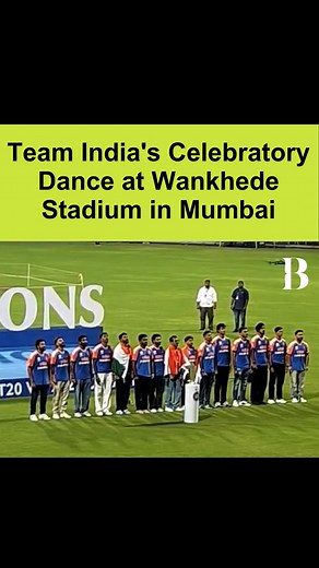 55K views · 1.8K reactions | Team India's euphoric dance at Wankhede Stadium is everything! Relive the magic of their T20 World Cup triumph as players celebrate in style. Fans, can you feel the excitement? Let's cheer louder for our champions! . . . #TeamIndia #T20WorldCup #VictoryDance #cricketfever #mumbai #wankhedestadium #trending #viral #news | Briefly | Facebook