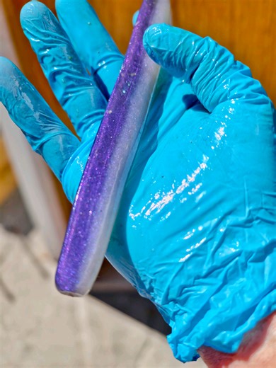 Purple OG (2018) live on the website!!! This color was one of the 2 OG colors (this and Black Sapphire) that got Gravity rolling in the summer of 2018. These 2 colors caught so many fish that by the end of that year my hand pour days were basically over. Industrial mold was made and by Feb of 2019 we were pumping them out and gravity took off running, never looking back. Ran out of the color and due to covid restrictions all sales halted from the only source. It's been a grind finding and the. g