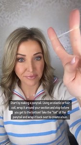 🛑Stop overthinking that messy bun! Here is my favorite and quickest way to achieve a perfect messy bun! | Ashley Erickson Beauty