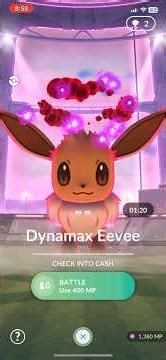 Pokémon GO - Dynamax Eevee Battle